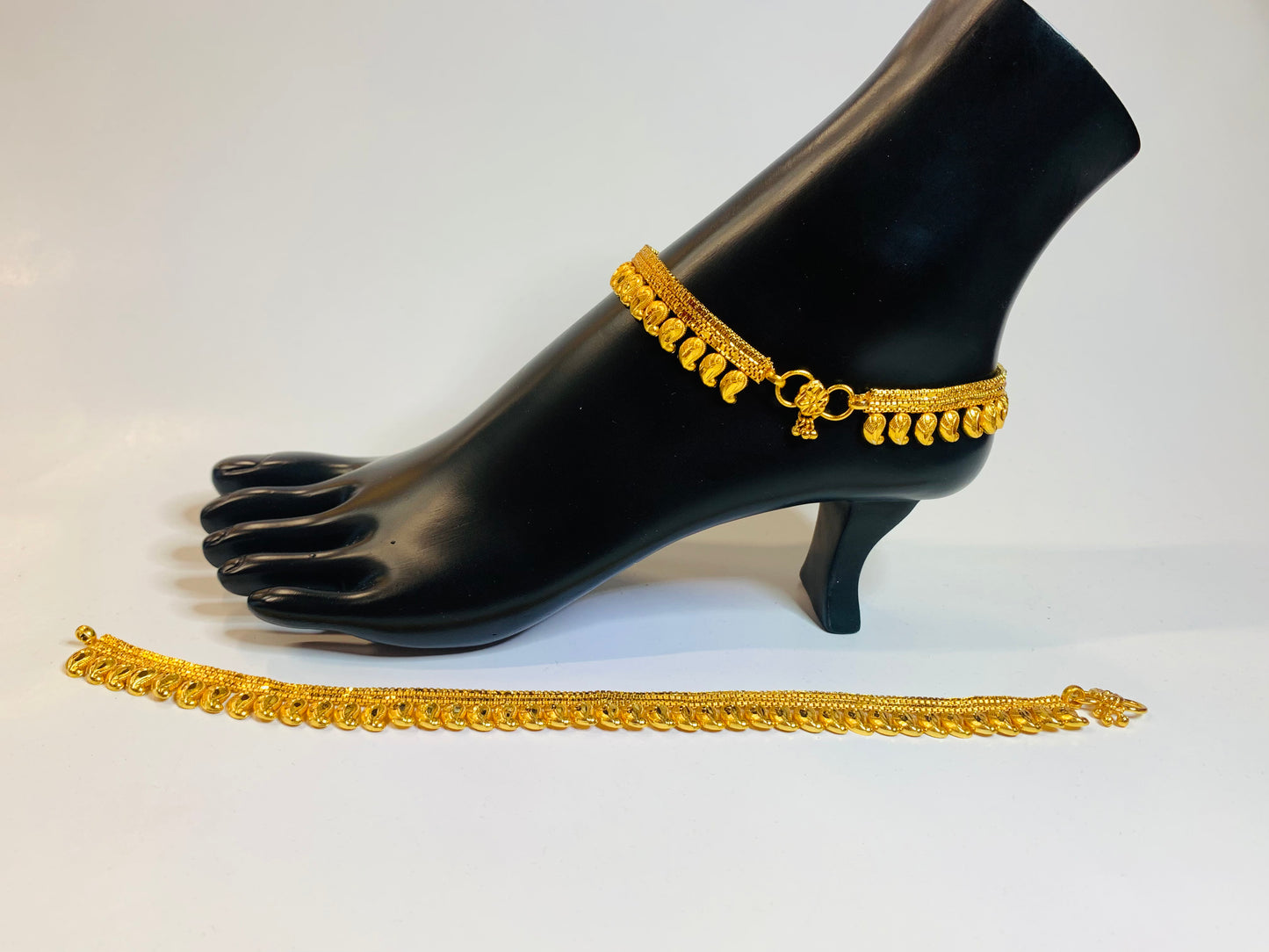 Copy of Bollywood style 24k gold plated Anklets/gift for her/ gift for loved ones
